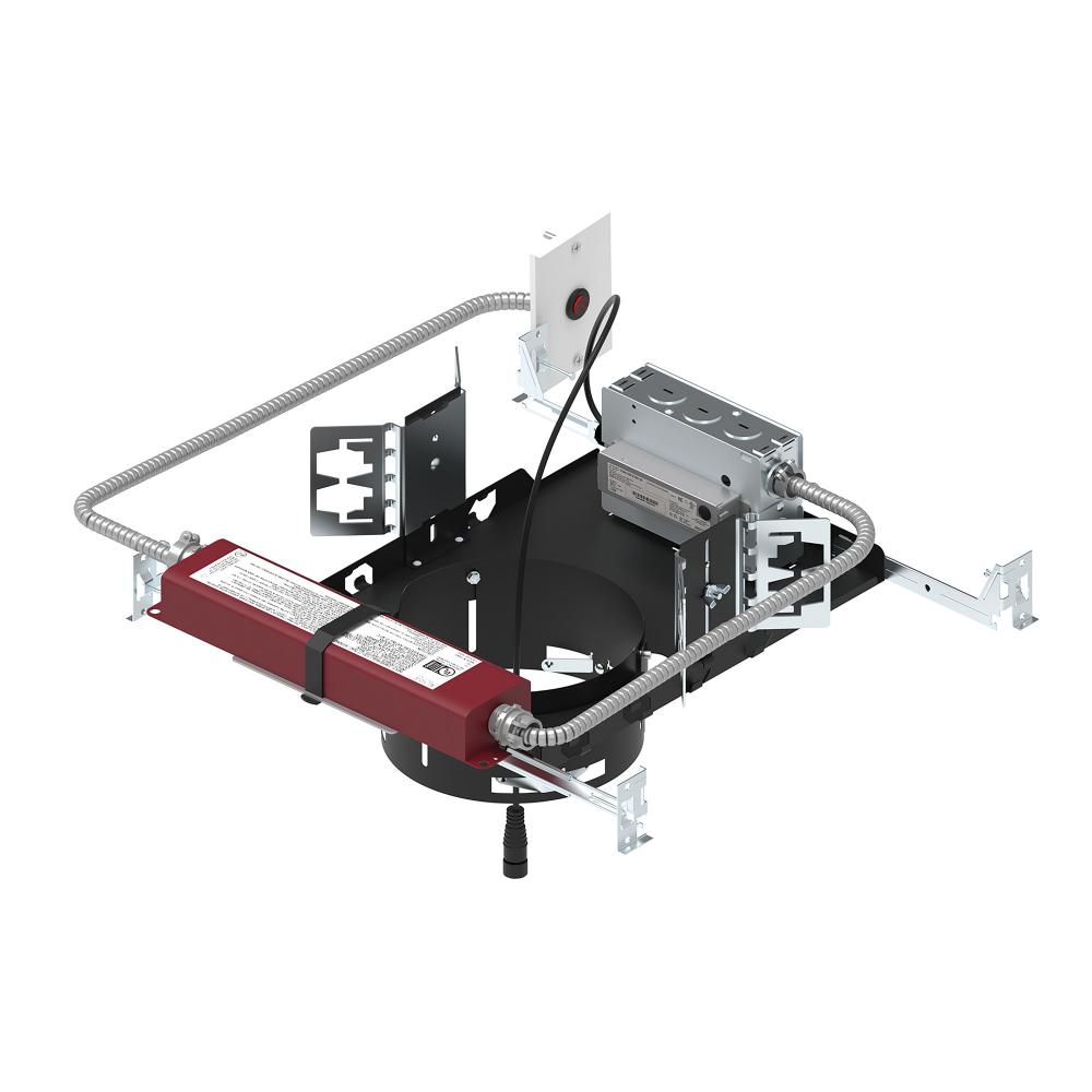 6" Sapphire III Non-IC New Construction Housing w/ Remote Test Switch EM Driver, 46W / 4500lm,