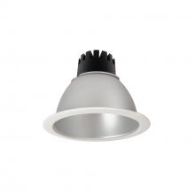 Nora NC3-61L130NHZMPW - 6" Sapphire III Round Open Reflector, 900lm, 3000K, Narrow Flood Optic, Haze Reflector/Matte