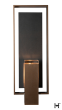 Hubbardton Forge 302664-SKT-75-SL-ZM0850 - Shadow Box Large w/Slate Dark Sky Friendly Outdoor Sconce