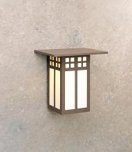 Arroyo Craftsman GW-9F-RB - 9" glasgow flush wall mount