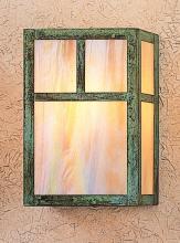 Arroyo Craftsman MS-10TTN-BZ - 10" mission sconce with t-bar overlay