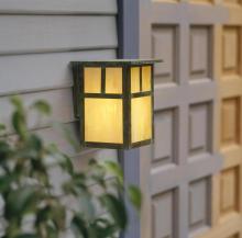 Arroyo Craftsman MW-6TF-BZ - 6" mission flush wall mount with T-bar overlay