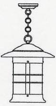 Arroyo Craftsman NH-14CS-S - 14" newport pendant