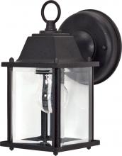 Nuvo 60/3465 - 1 Light; 8-5/8 in.; Wall Lantern; Cube Lantern with Clear Beveled Glass; Color retail packaging;